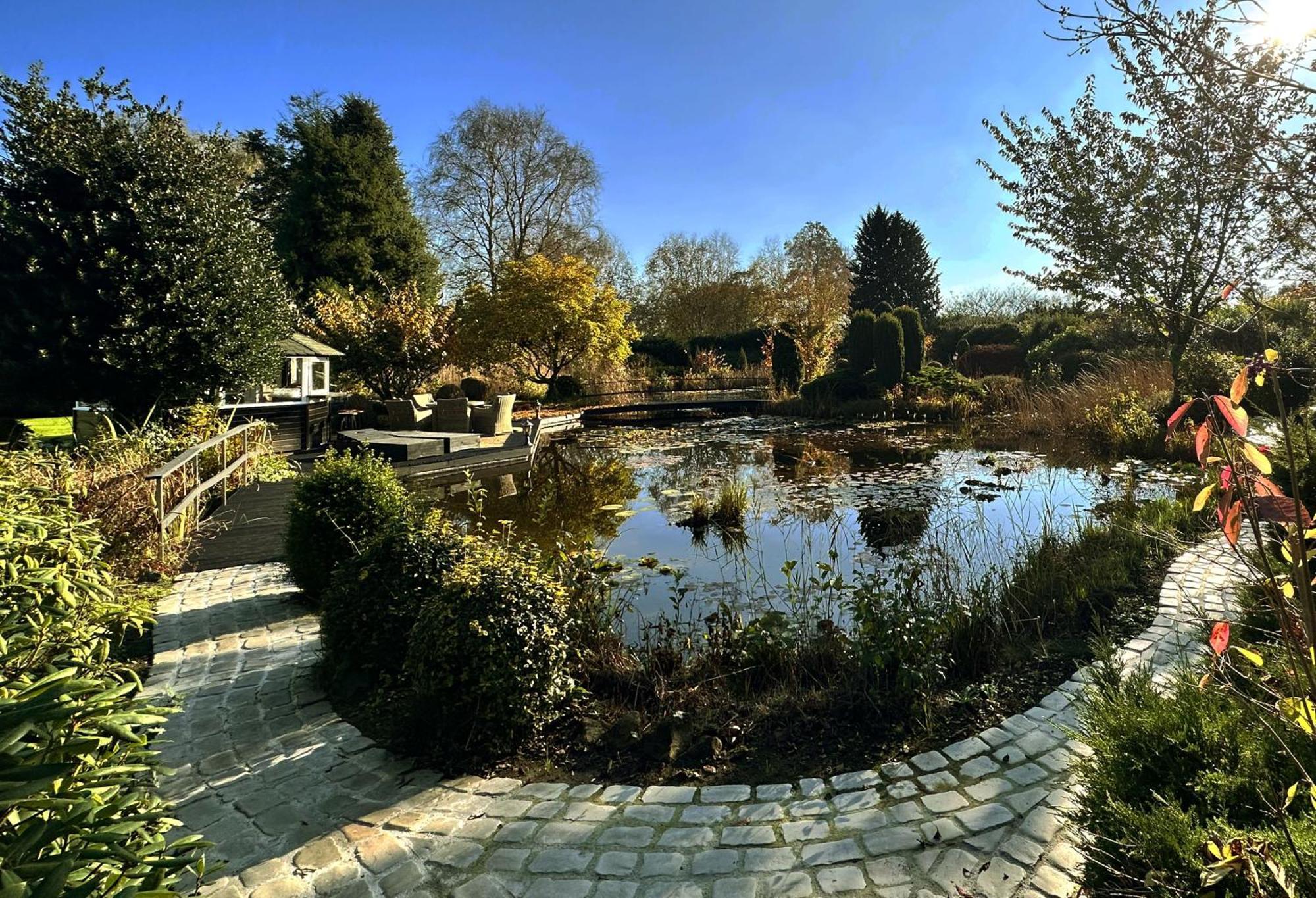 Wellness Tuin - Ultieme Partner Beleving - St Hubertus Suite Met Jacuzzi ,Openhaard, Prive Hottub En Prive Sauna In Jachthut Stijl Хорст Экстерьер фото